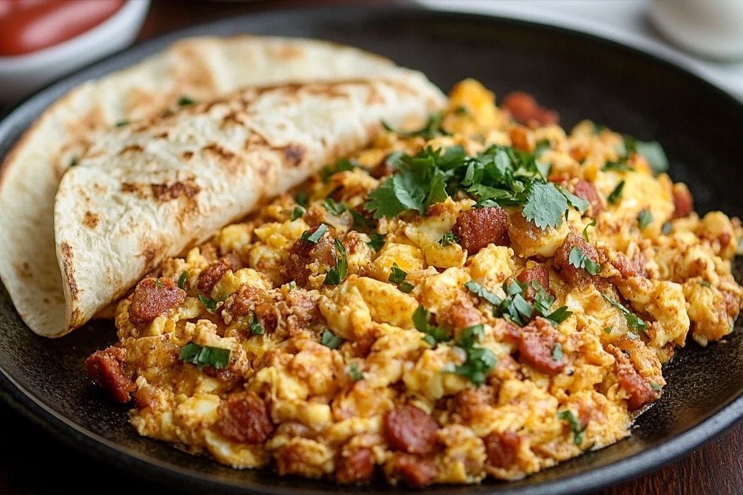 Spicy Mexican Chorizo and Eggs – santokuknives
