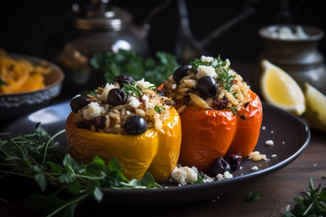 Mediterranean Stuffed Peppers 