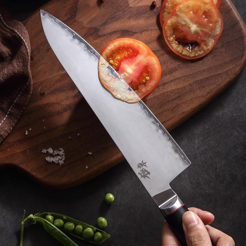 Kiyoshi-Kyokuto Japanese AUS 10 Forged Composite Steel Knives