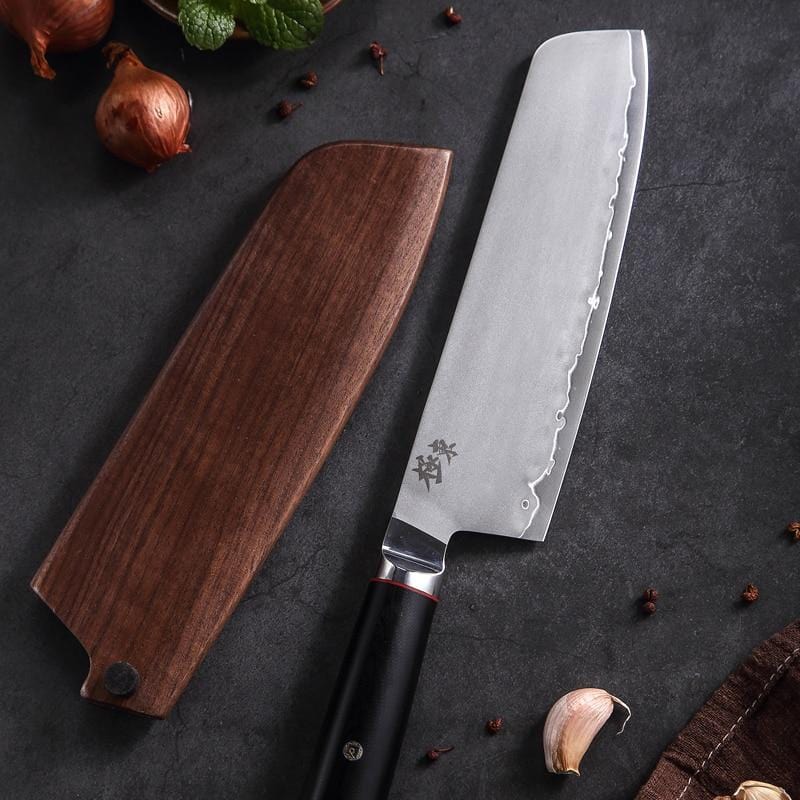 Kiyoshi-Kyokuto Japanese AUS 10 Forged Composite Steel Knives