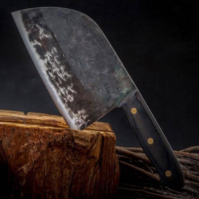Nakiri / Chukabocho Full Tang Steel Cleaver