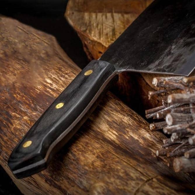 Nakiri / Chukabocho Full Tang Steel Cleaver