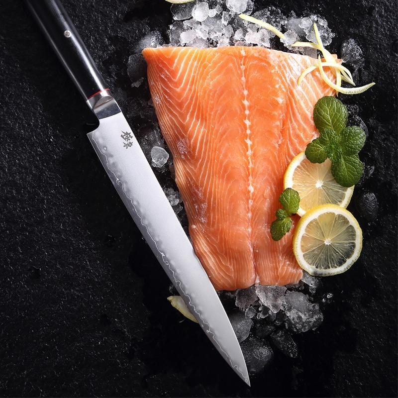 Kiyoshi-Kyokuto Japanese AUS 10 Forged Composite Steel Knives