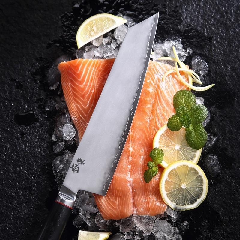 Kiyoshi-Kyokuto Japanese AUS 10 Forged Composite Steel Knives