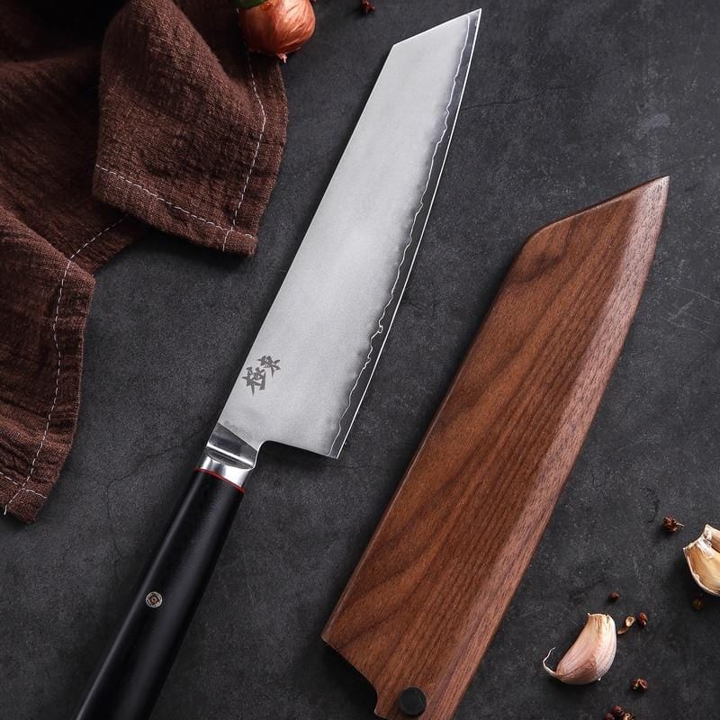 Kiyoshi-Kyokuto Japanese AUS 10 Forged Composite Steel Knives
