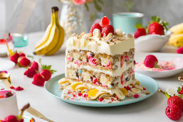 Creamy Banana Split Cake