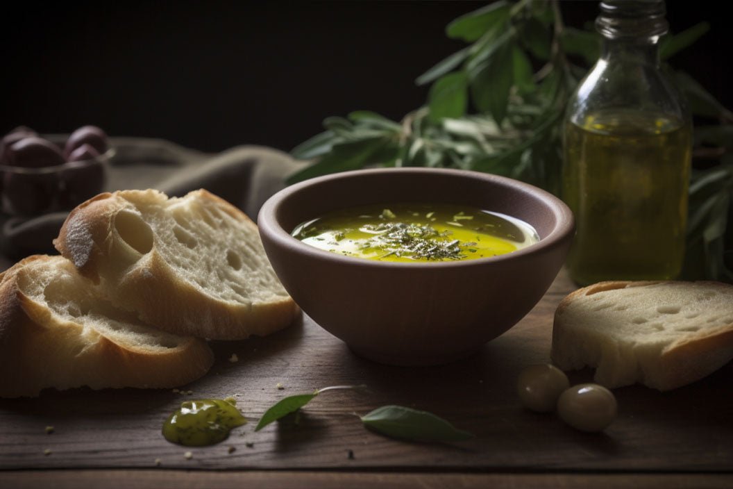 Mediterranean Olive Oil Bread Dip Santokuknives Mediterranean Olive Oil Bread Dip Santokuknives