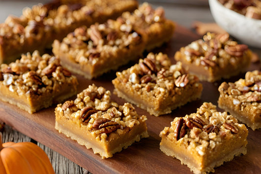 Decadent Pumpkin Crunch Bars