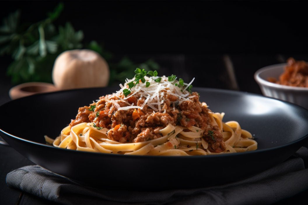 Turkey Bolognese with Rich Tomato Sauce santokuknives