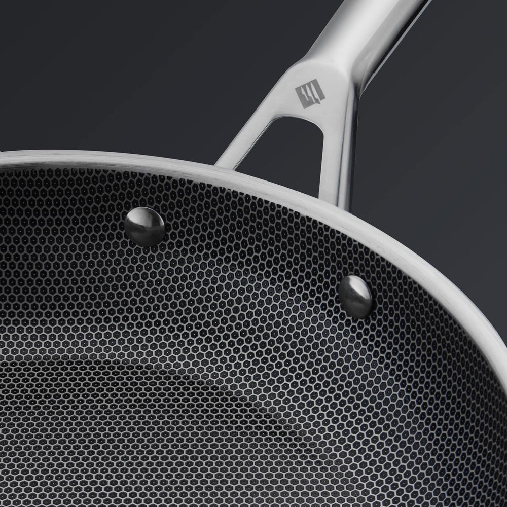 Non-Stick Frying Pan 24cm — Induction Compatible Hive Hybrid ...