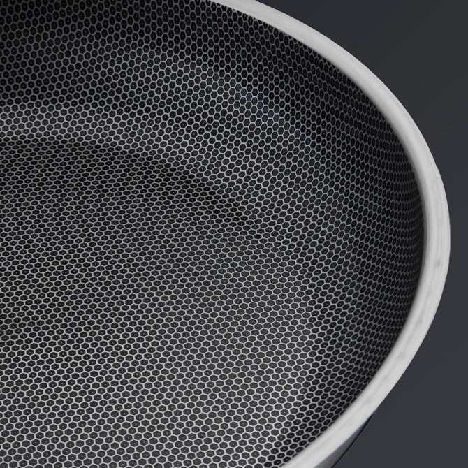 Hive Hybrid™ 8-Piece Pan & Lid Set (4 Frying Pans + 4 Matching Lids)