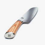 Haruta 7 Inch VG10 Japanese Damascus Steel Santoku Knife with Wooden Handle & Scabbard